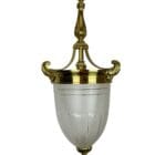 Large Art Nouveau Osler lantern