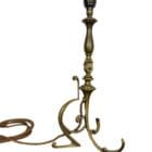 Articulated Brass Art Nouveau Table Lamp