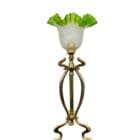 Art Nouveau Style Brass Table Lamp