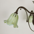 Three Arm Art Nouveau Chandelier