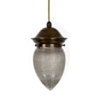 Small Holophane Acorn Pendant Light