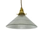 Prismatic Glass Coolie Light