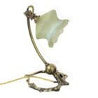 WAS Benson Table Lamp in Berry and Leaf Design