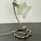 WAS Benson Table Lamp in Berry and Leaf Design