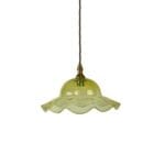 Vaseline Glass Coolie Light