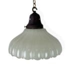Antique Moonstone Pendant Light