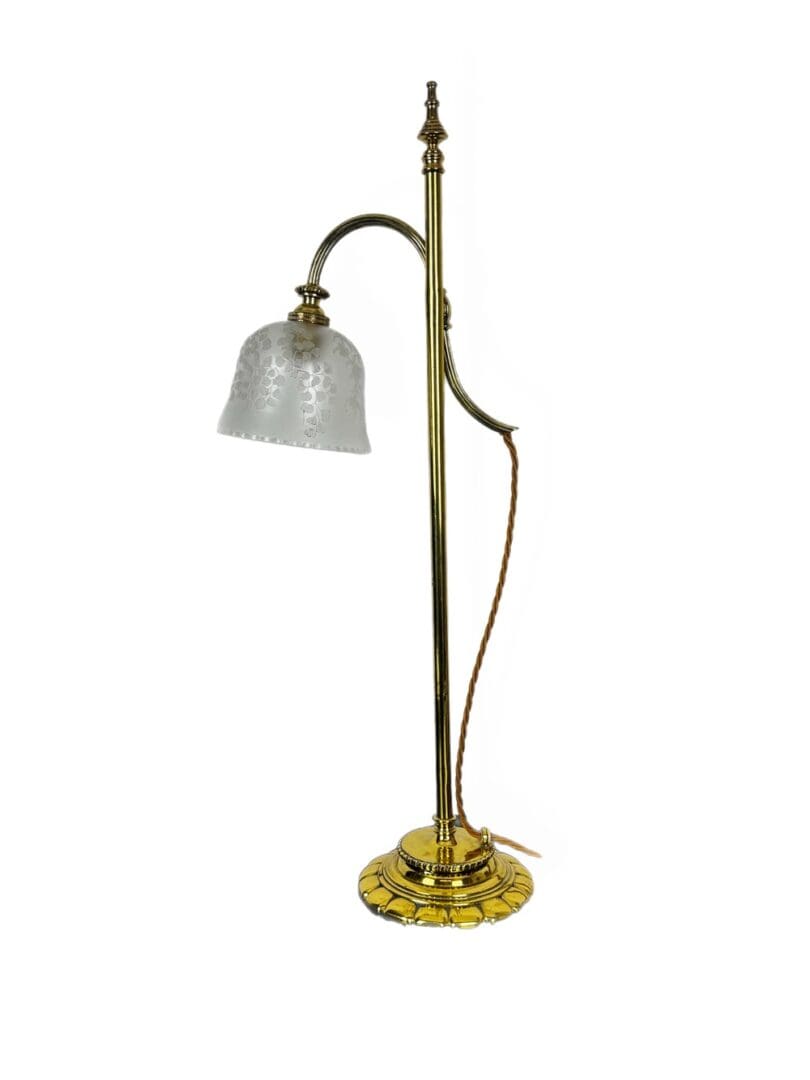 IMG_2887C Art Nouveau Side Arm Table Lamp