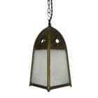 Small Brass Gothic Lantern