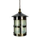 Small Arts and Crafts Copper Lantern